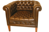Klassischer Chesterfield-Sessel